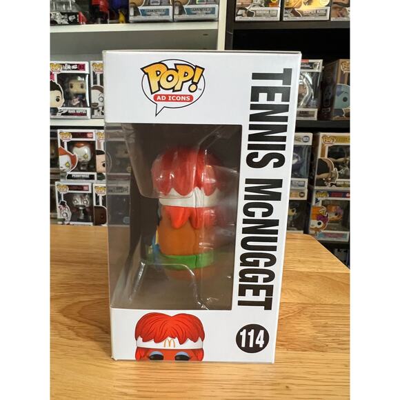 Tennis McNugget Funko Pop #114 McDonald's Ad Icons Advertising Food Chicken Fast - Picture 4 of 6